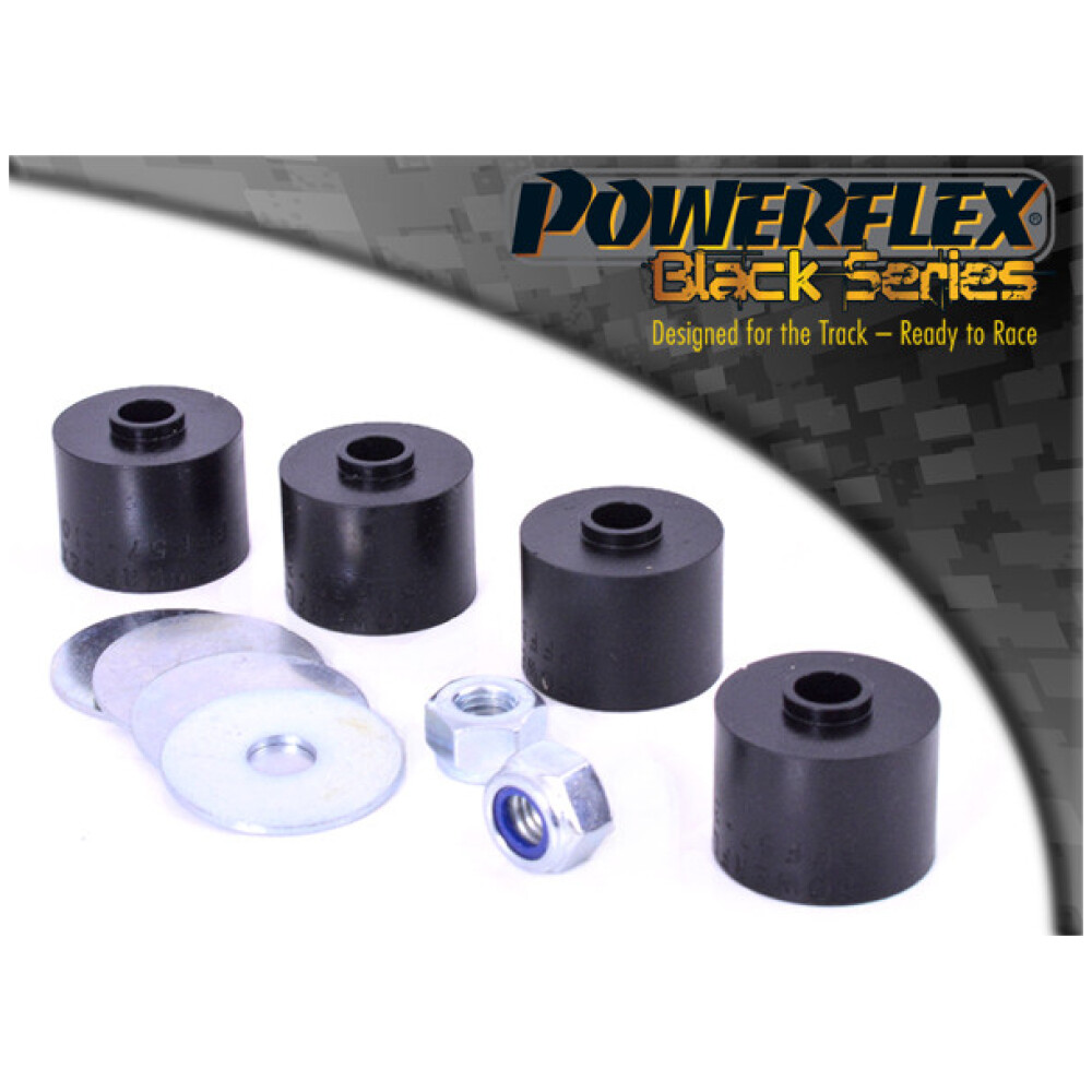 Powerflex Porsche 968 (1992-1995)    Barra di collegamento della barra antirollio anteriore alla boccola del braccio oscillante Fig.5 (2) PFF57-210BLK