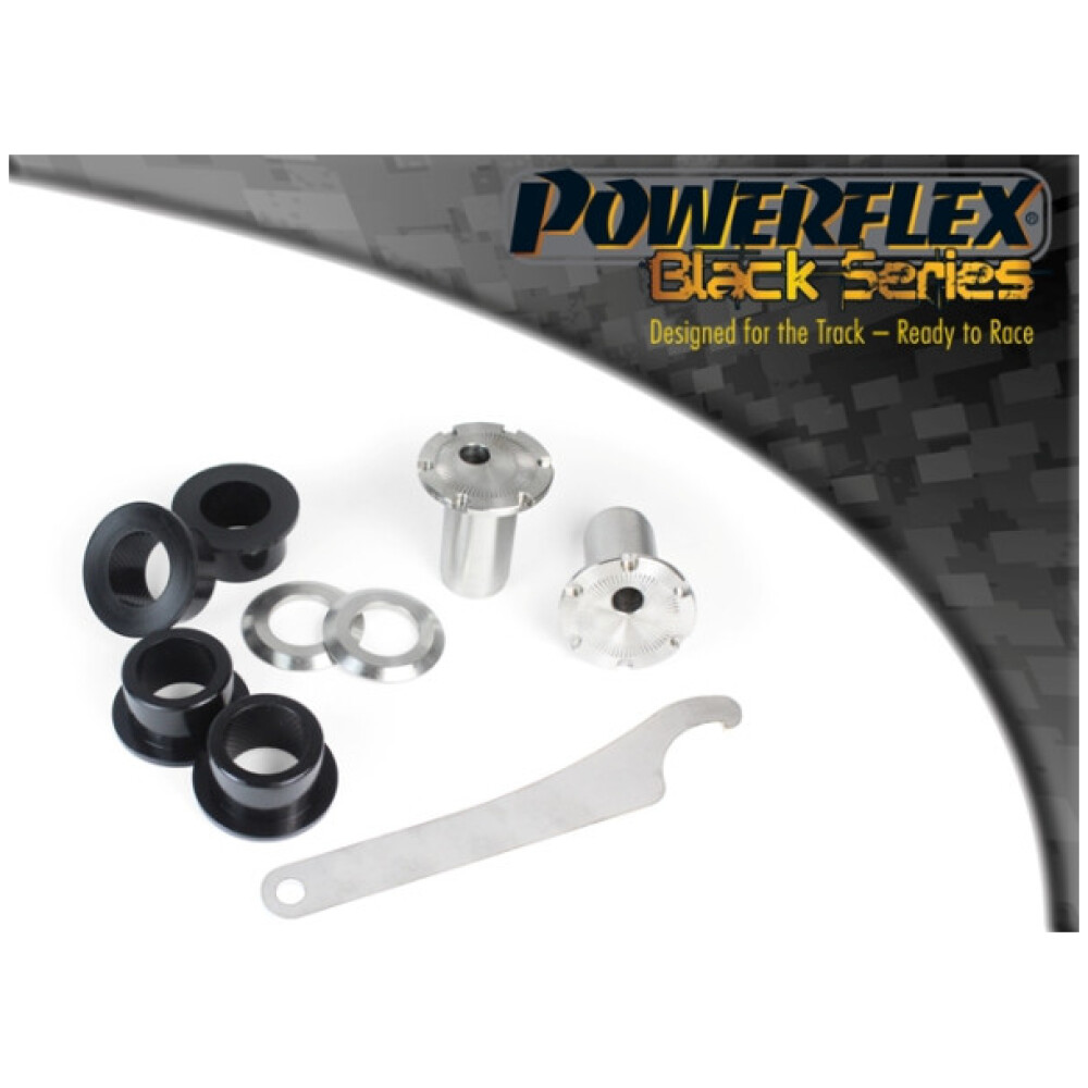 Powerflex Porsche 987C Cayman (2005 - 2012)    Boccola interna del braccio di controllo della traiettoria anteriore, camber regolabile Fig.1 (2) PFF57-801BLK