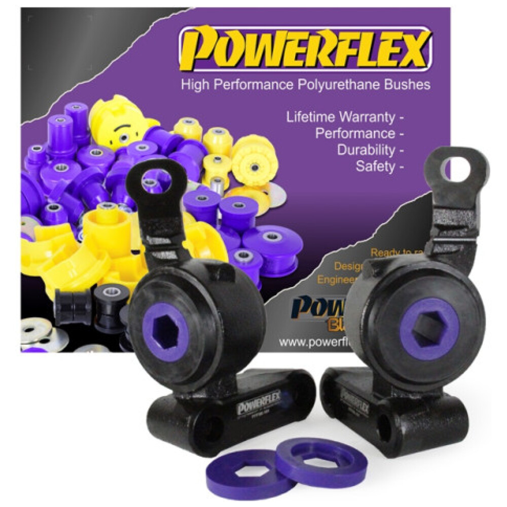 Powerflex Mini R50/52/53 Gen 1 (2000 - 2006)    Boccola e staffa posteriore del braccio oscillante anteriore Fig.1 (2) PFF5K-101
