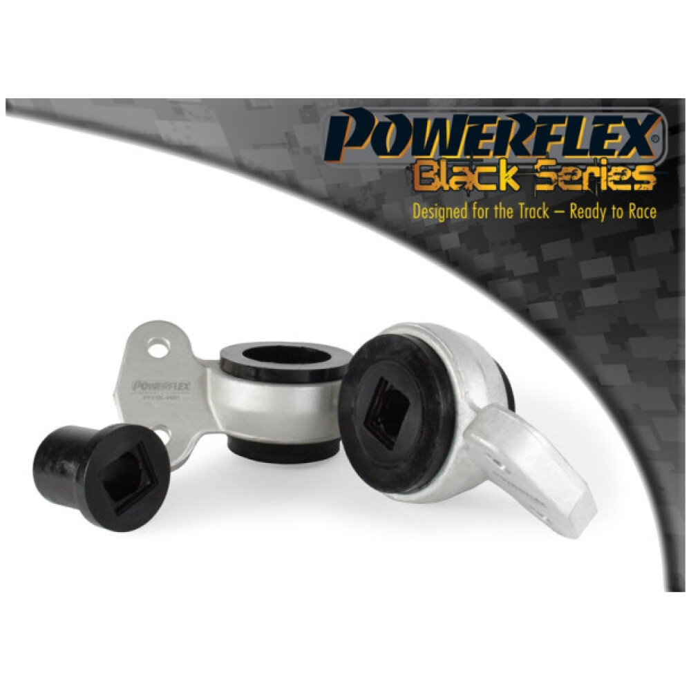 Powerflex BMW Serie 3  E46 Compact  Boccola e staffa posteriore del braccio oscillante anteriore Fig.1 (2) PFF5K-4601BLK