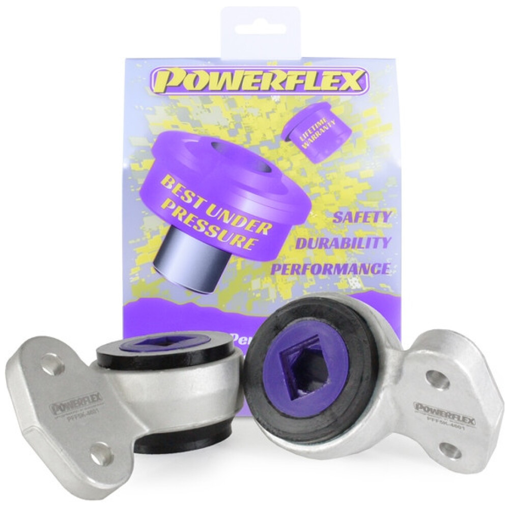 Powerflex BMW Serie 3  E46 Compact  Boccola e staffa posteriore del braccio oscillante anteriore Fig.1 (2) PFF5K-4601