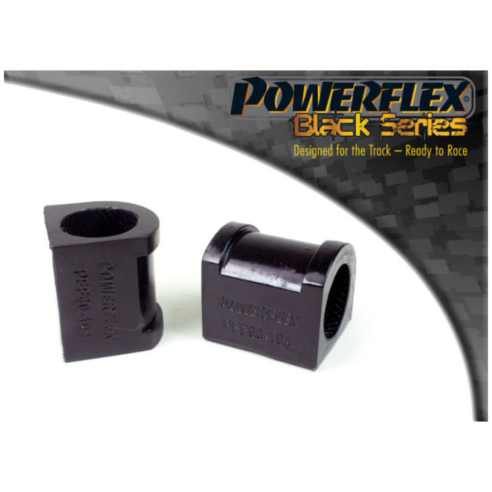 Powerflex Renault 5 Mk2 (1985-1995)    Supporto interno barra antirollio anteriore 21mm Fig.2 (2) PFF60-104-21BLK
