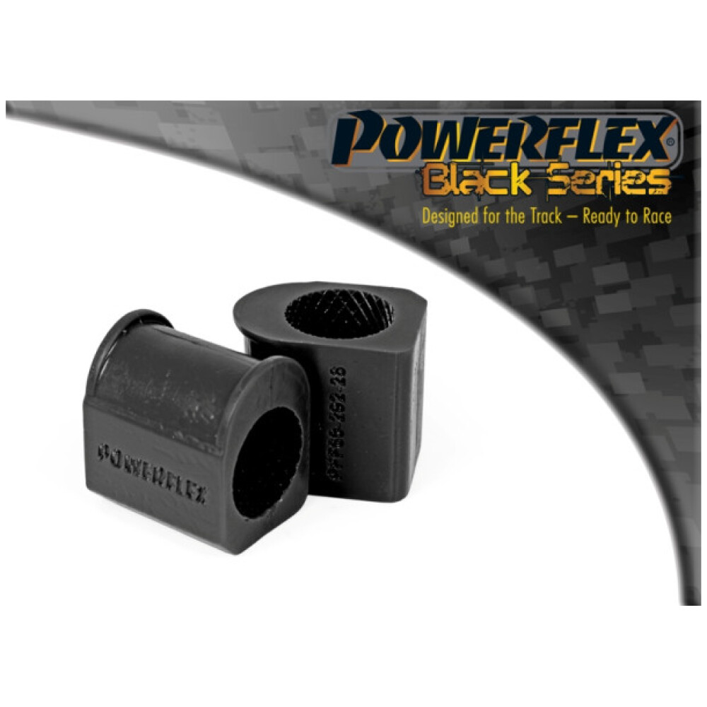 Powerflex Renault  Clio V6 (2001 - 2005)   Boccola interna barra antirollio anteriore 28mm Fig.2 (2) PFF60-202-28BLK