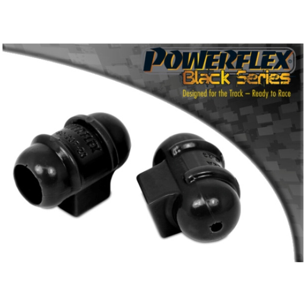 Powerflex Renault  Clio V6 (2001 - 2005)   Supporto esterno barra antirollio anteriore 23mm Fig.3 (2) PFF60-207-23BLK