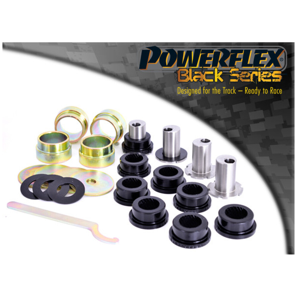 Powerflex Renault  Twingo II incl. RS (2007-2014)   Boccola del braccio oscillante inferiore anteriore, regolabile in campanatura Fig.1 (4) PFF60-301GBLK