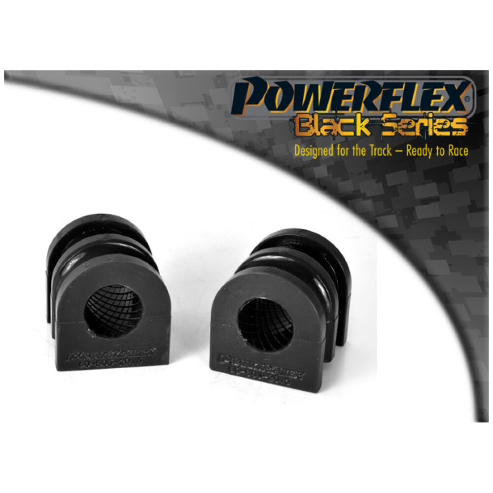Powerflex Nissan Micra K12 - Gen3 (2003 - 2010)   Boccola barra antirollio anteriore 20,5 mm Fig.3 (2) PFF60-803-20.5BLK