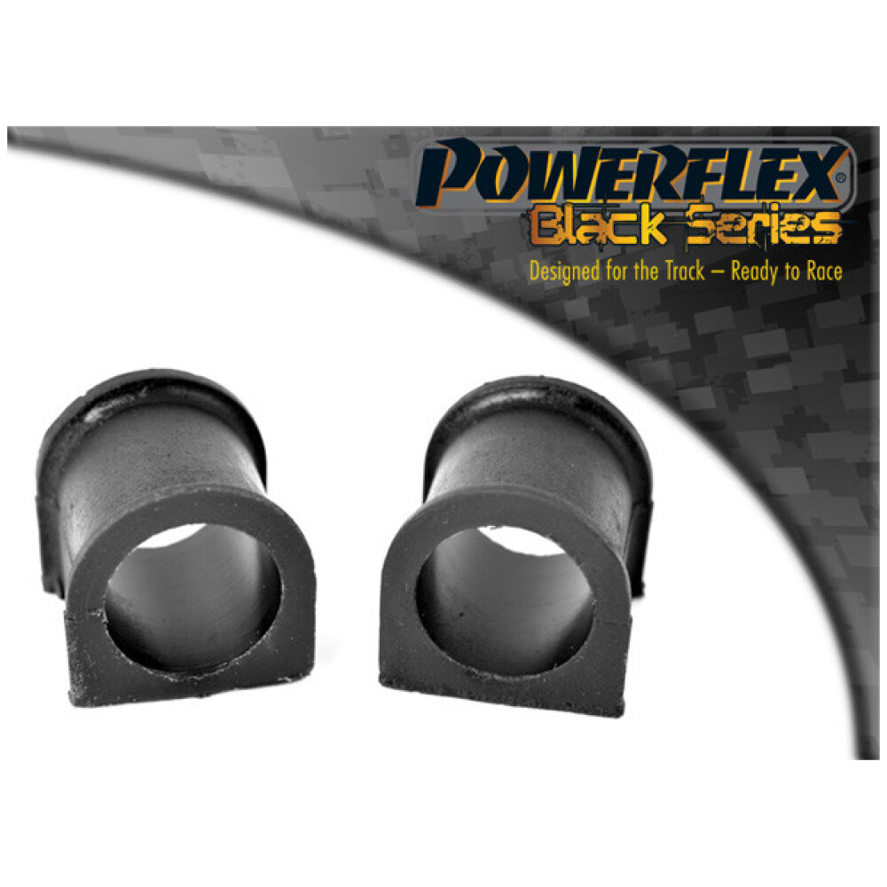 Powerflex Rover 800 (1986 - 1998)    Supporto barra antirollio anteriore 25mm Fig.3 (2) PFF63-803-25BLK