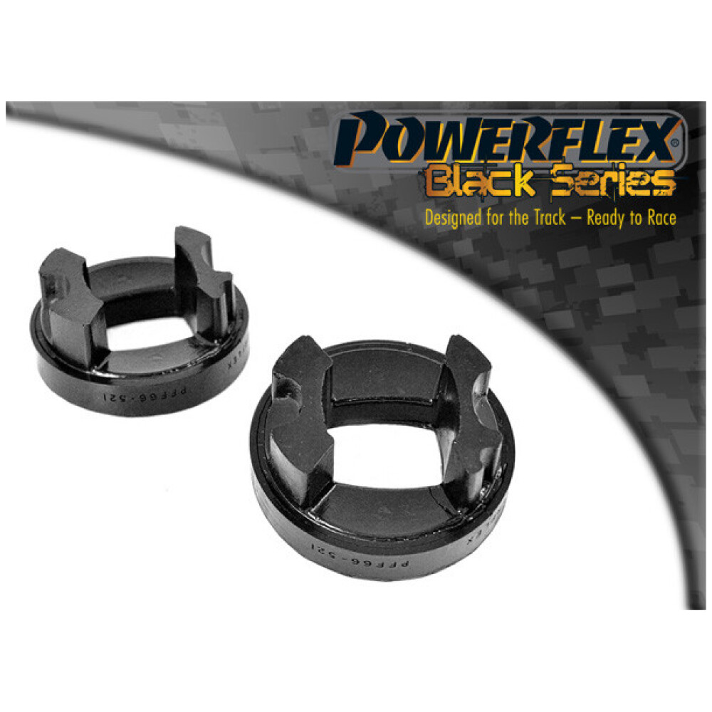Powerflex Cadillac BLS (2005 - 2010)    Inserto supporto motore inferiore posteriore Fig.21 (1) PFF66-521BLK