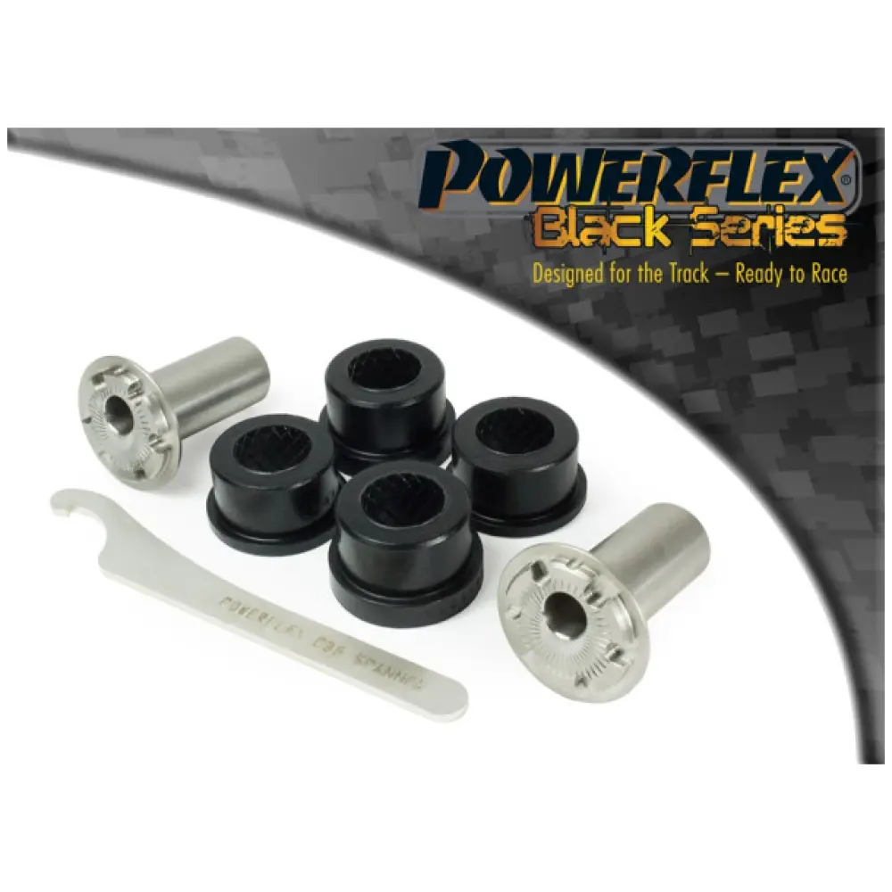 Powerflex Toyota 86 / GT86 (2012 in poi)    Regolazione della campanatura della boccola posteriore del braccio anteriore Fig.1 (2) PFF69-801GBLK