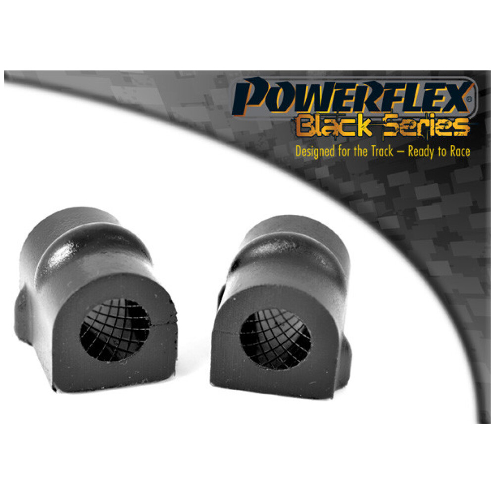 Powerflex Vauxhall / Opel  Tigra Twin Top B (2004-2009)   Boccola di montaggio della barra antirollio anteriore 18mm Fig.3 (2) PFF80-1003-18BLK