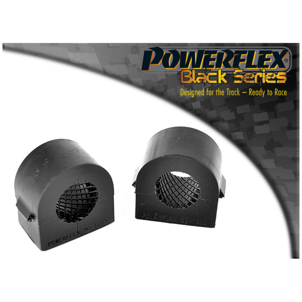 Powerflex Vauxhall / Opel  Zafira B (2005-2014)   Boccola di montaggio della barra antirollio anteriore 25 mm (2 pezzi) Fig.3 (2) PFF80-1203-25BLK