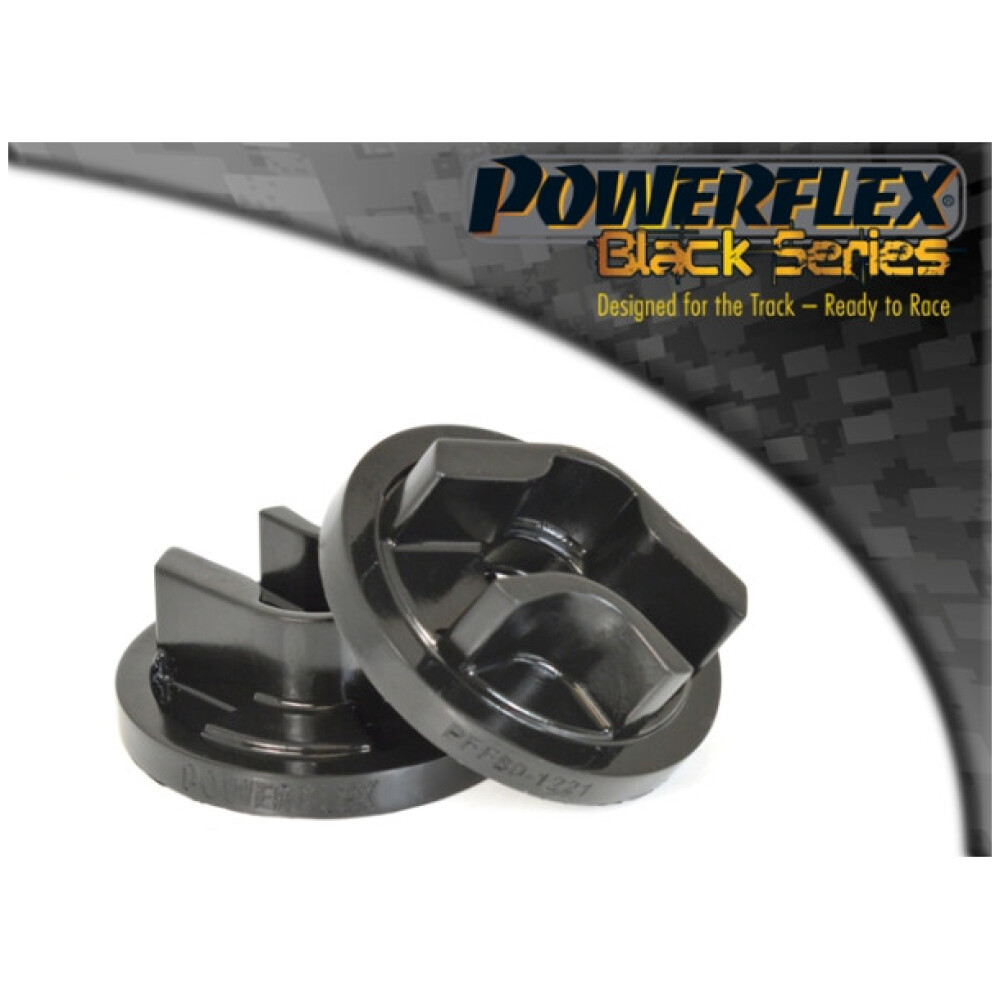 Powerflex Vauxhall / Opel Vectra C (2002-2008)    Inserto supporto motore inferiore posteriore (opzione 79 mm) Fig.21 (1) PFF80-1221BLK