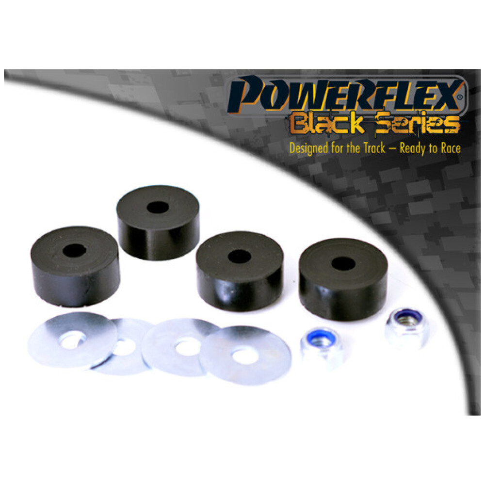 Powerflex Vauxhall / Opel Cavalier GSi/Calibra 4WD, Vectra A (1989-1995)    Boccole dei bulloni di montaggio della barra antirollio anteriore Fig.4 (2) PFF80-408BLK