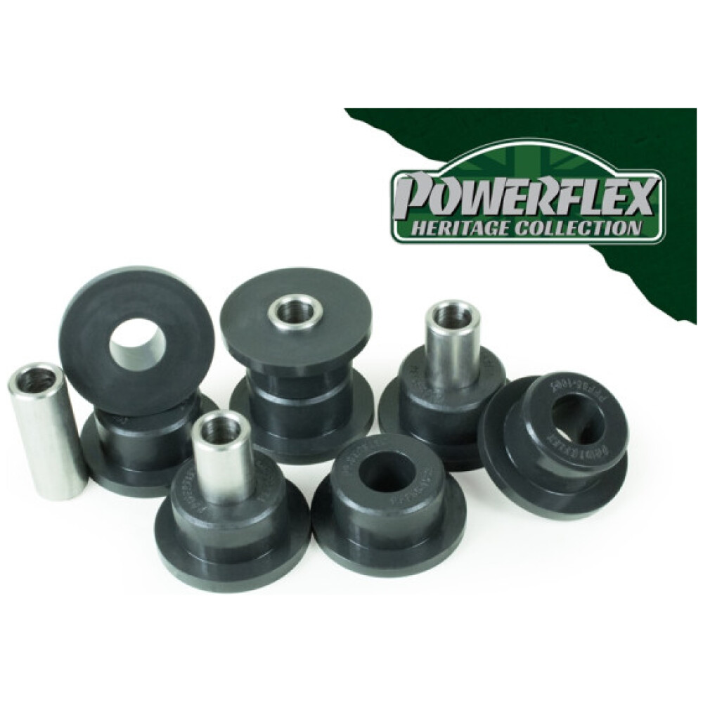 Powerflex Volkswagen Transporter Models T25/T3 Type 2 tutti i modelli (1979 - 1992) Benzina 2.1 Boccola di montaggio della cremagliera dello sterzo anteriore Fig.3 (4) PFF85-1003H
