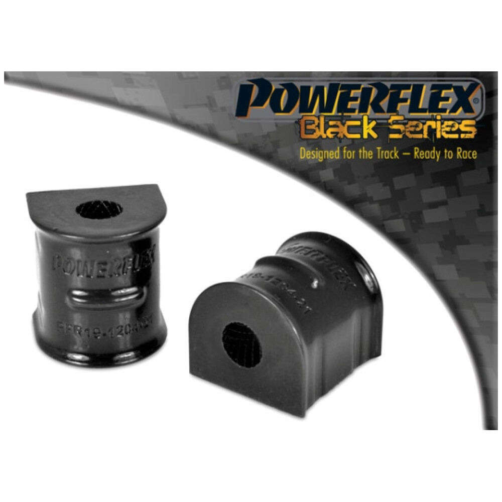 Powerflex Volvo V50 (2004 - 2012)    Barra antirollio posteriore Boccola telaio 18mm Fig.4 (2) PFR19-1204-18BLK