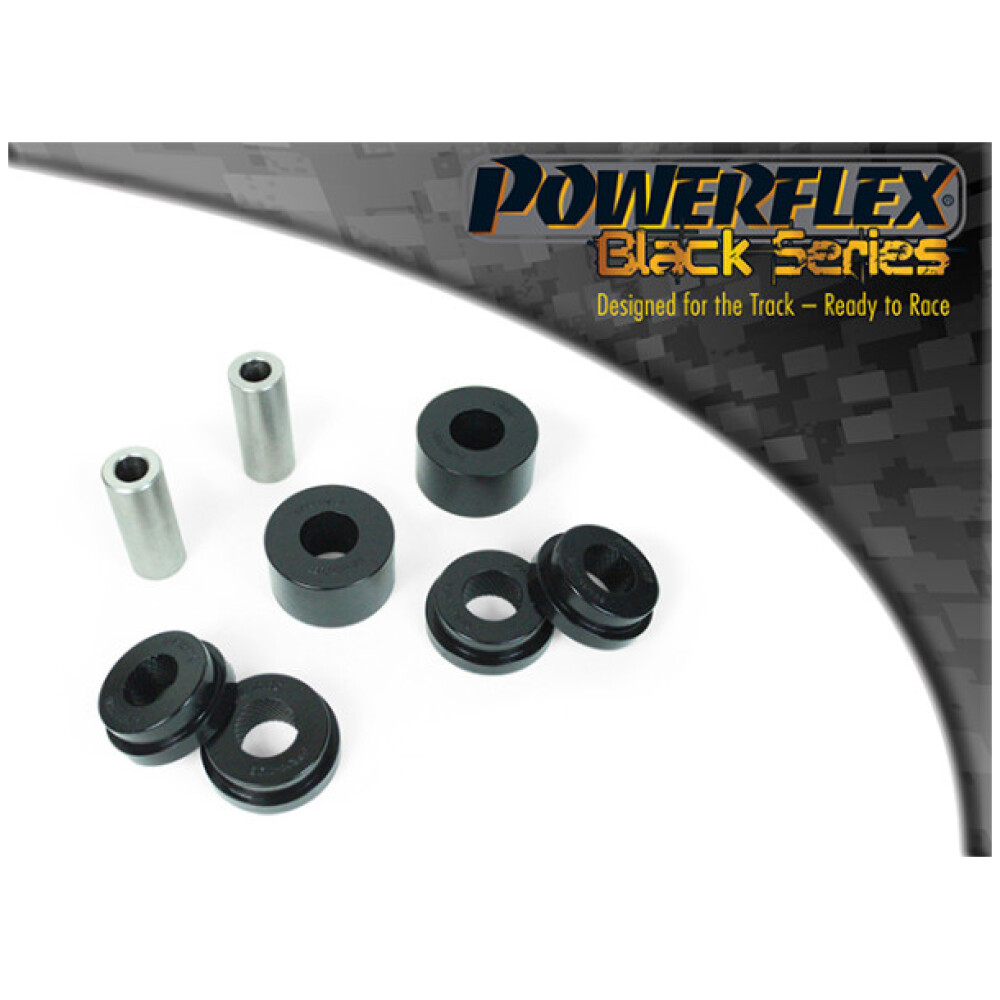 Powerflex Ford  Escort Mk3 & 4 incl. XR3i/RS1600i, Orion Mk1 & 2 (1980-1990)   Boccola del braccio oscillante interno posteriore Fig.6 (2) PFR19-207BLK