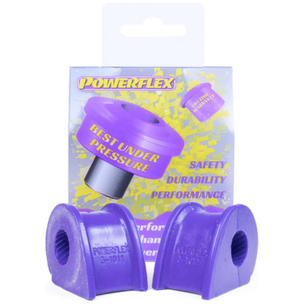 Powerflex Audi 80 / 90 - incl. S2/RS2 & Quattro (1976 - 2000) Sport Quattro (1984-1985) Coupe Quattro (1985-1991) UR Quattro (1980-1991)   Supporto barra antirollio posteriore 15,5 mm Fig.9 (2) PFR3-1011-15.5