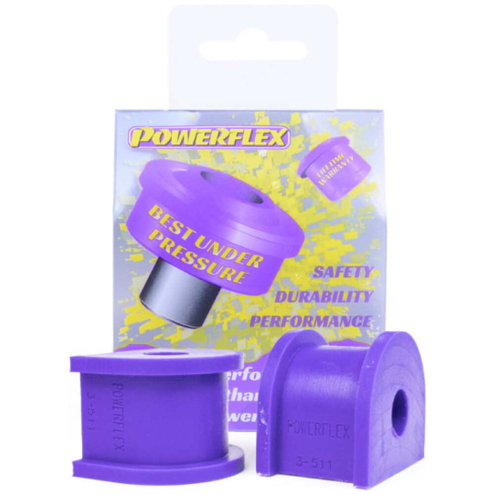 Powerflex Audi  80, 90 Quattro incl. Avant (1992-1996), S2 incl. Avant B4, RS2 B4 (1994-1996)   Barra antirollio posteriore montaggio 14mm Fig.10 (2) PFR3-511-14