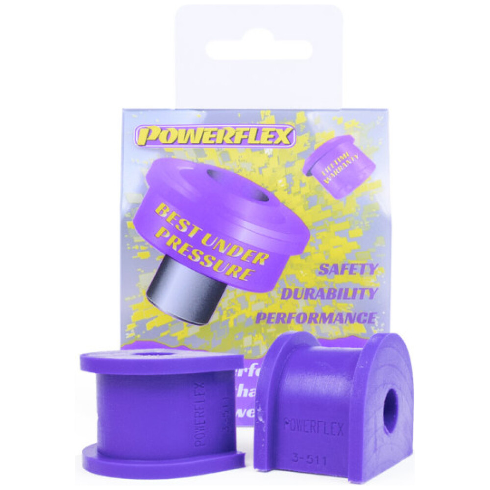 Powerflex Audi  80, 90 Quattro incl. Avant (1992-1996), S2 incl. Avant B4, RS2 B4 (1994-1996)   Supporto barra antirollio posteriore 15mm Fig.10 (2) PFR3-511-15