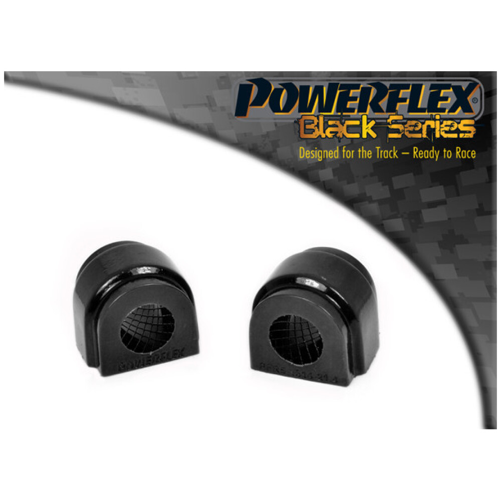 Powerflex Mini F55 / F56 Gen 3 (2014 in poi)    Boccola barra antirollio posteriore 21,4 mm Fig.14 (2) PFR5-1314-21.4BLK