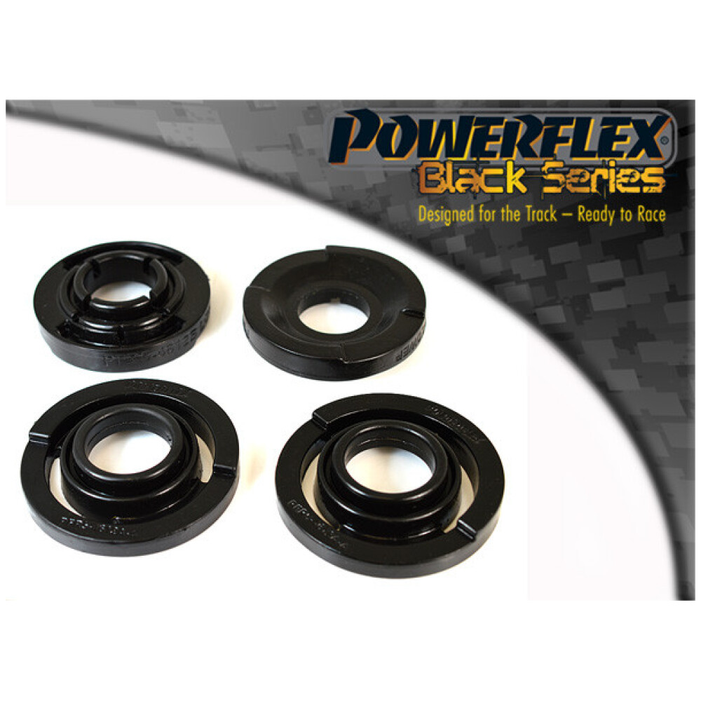 Powerflex BMW Serie 3  E46 M3 incl. CSL  Boccola anteriore del telaio ausiliario posteriore Fig.10 (2) PFR5-4612BLK