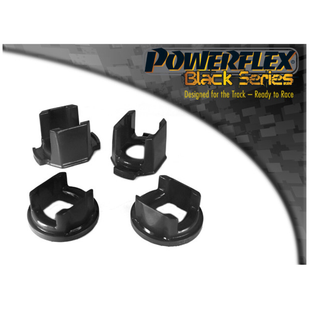 Powerflex BMW Serie 5  E39 520 to 530  Montaggio del telaio ausiliario posteriore Inserto anteriore Fig.20 (2) PFR5-521BLK