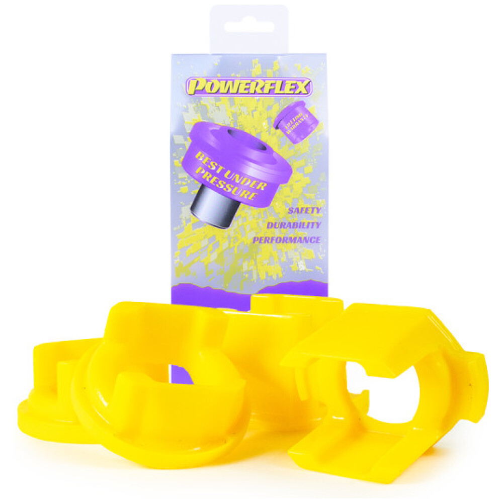Powerflex BMW Serie 5  E39 520 to 530  Montaggio del telaio ausiliario posteriore Inserto anteriore Fig.20 (2) PFR5-521