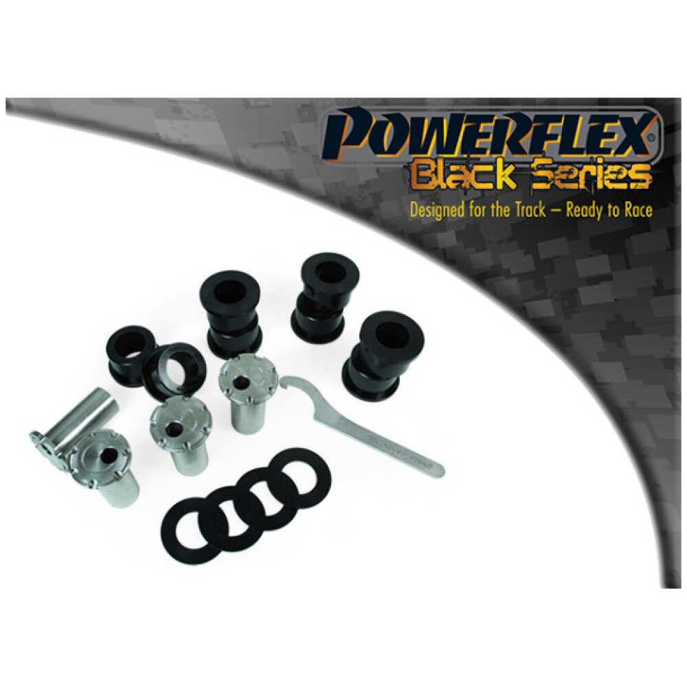 Powerflex BMW Serie 5 E28 (1982 - 1988)   Boccola del braccio oscillante posteriore regolabile Fig.5 (4) PFR5-606GBLK