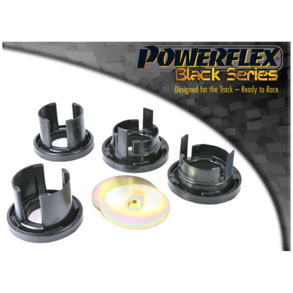 Powerflex Subaru  Impreza GR, GH (2007 - 2011) & WRX + STI (2007 - 2014)   Boccola posteriore del telaio ausiliario posteriore Fig.21 (2) PFR69-621BLK