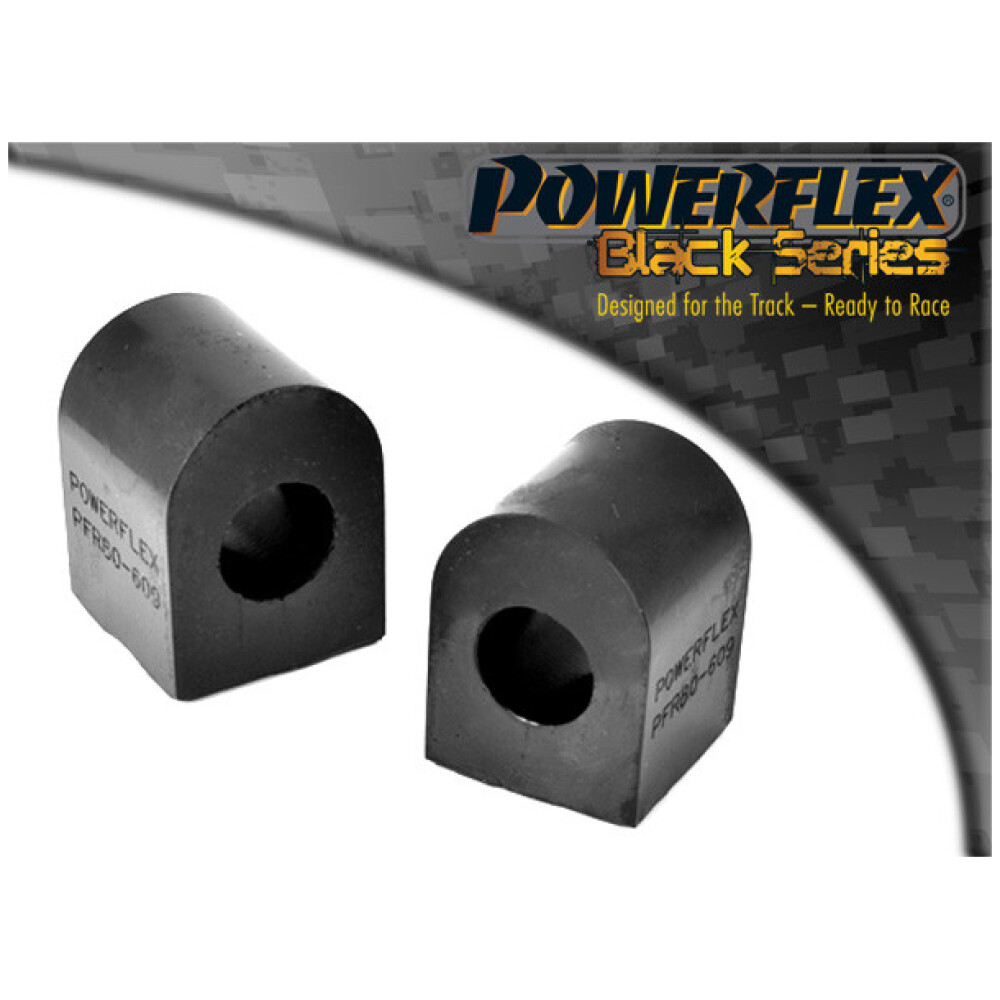 Powerflex Vauxhall / Opel Manta B (1982-1988)    Supporto barra antirollio posteriore 18mm Fig.9 (2) PFR80-609-18BLK