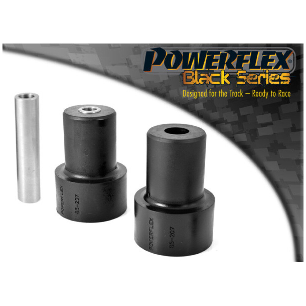 Powerflex Volkswagen  Jetta MK2 A2 (1985-1992)   Boccola di montaggio della trave posteriore Fig.7 (2) PFR85-207BLK