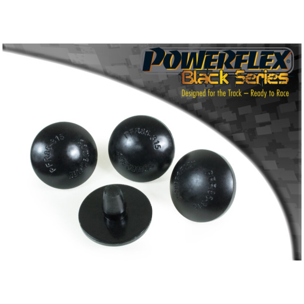 Powerflex Volkswagen  Caddy Mk1 Typ 14 (1985-1996)   Boccola antirumore della balestra posteriore Fig.15 (4) PFR85-315BLK