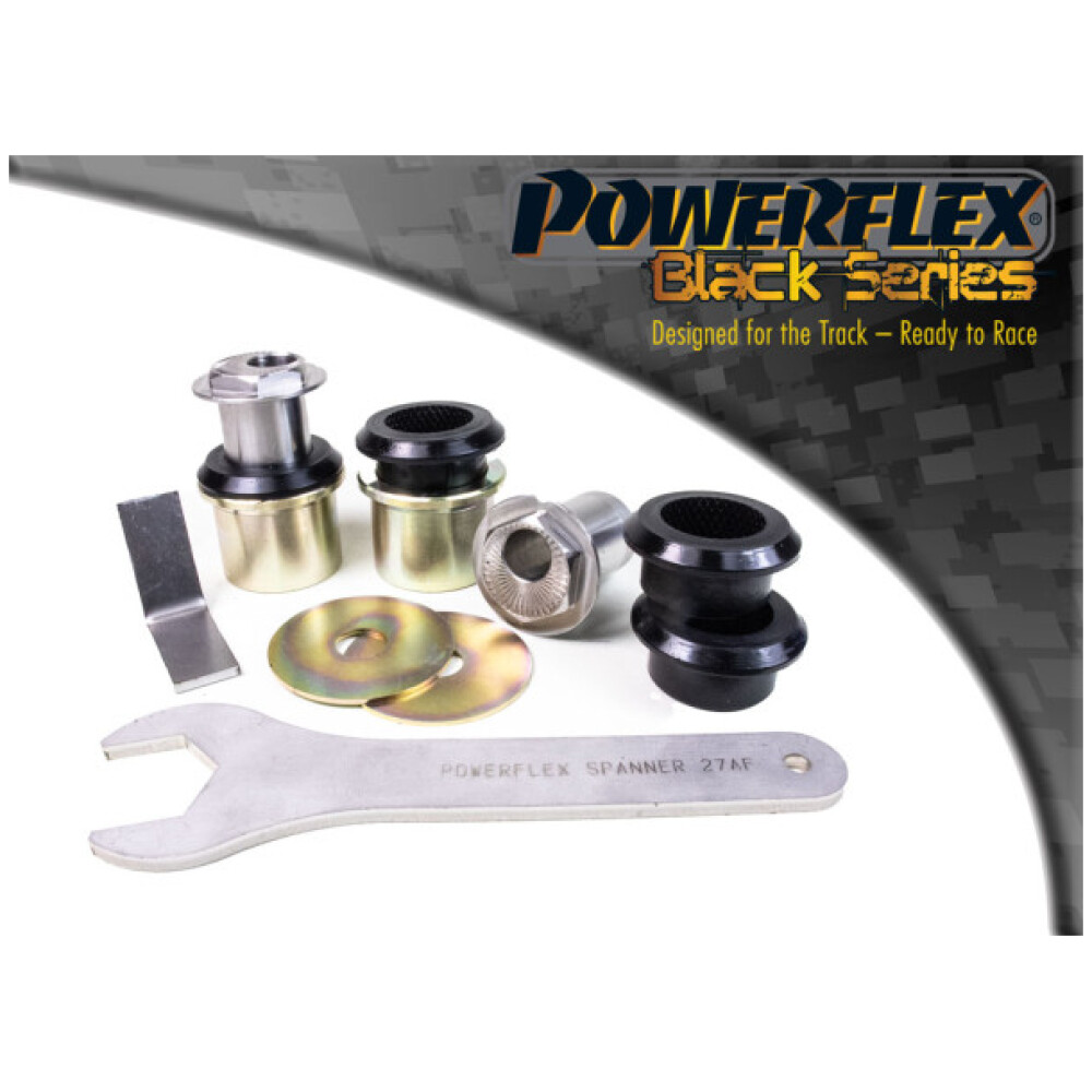 Powerflex Volkswagen  Vento A5 (2005 - 2010)   Boccola esterna del braccio oscillante superiore posteriore con campanatura regolabile Fig.13 (2) PFR85-513GBLK