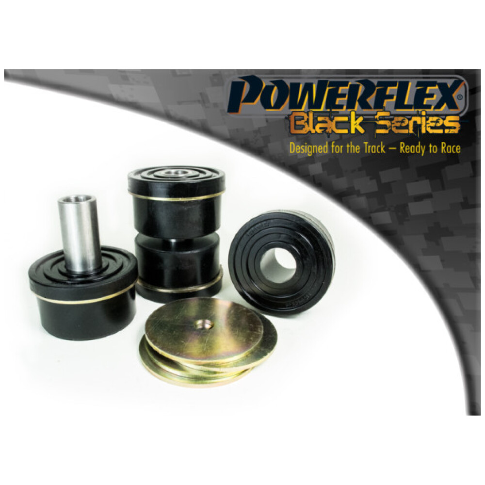 Powerflex Audi   A3 incl. Quattro MK2 8P (2003-2012)  Boccola di montaggio posteriore del telaio ausiliario posteriore Fig.28 (2) PFR85-528BLK