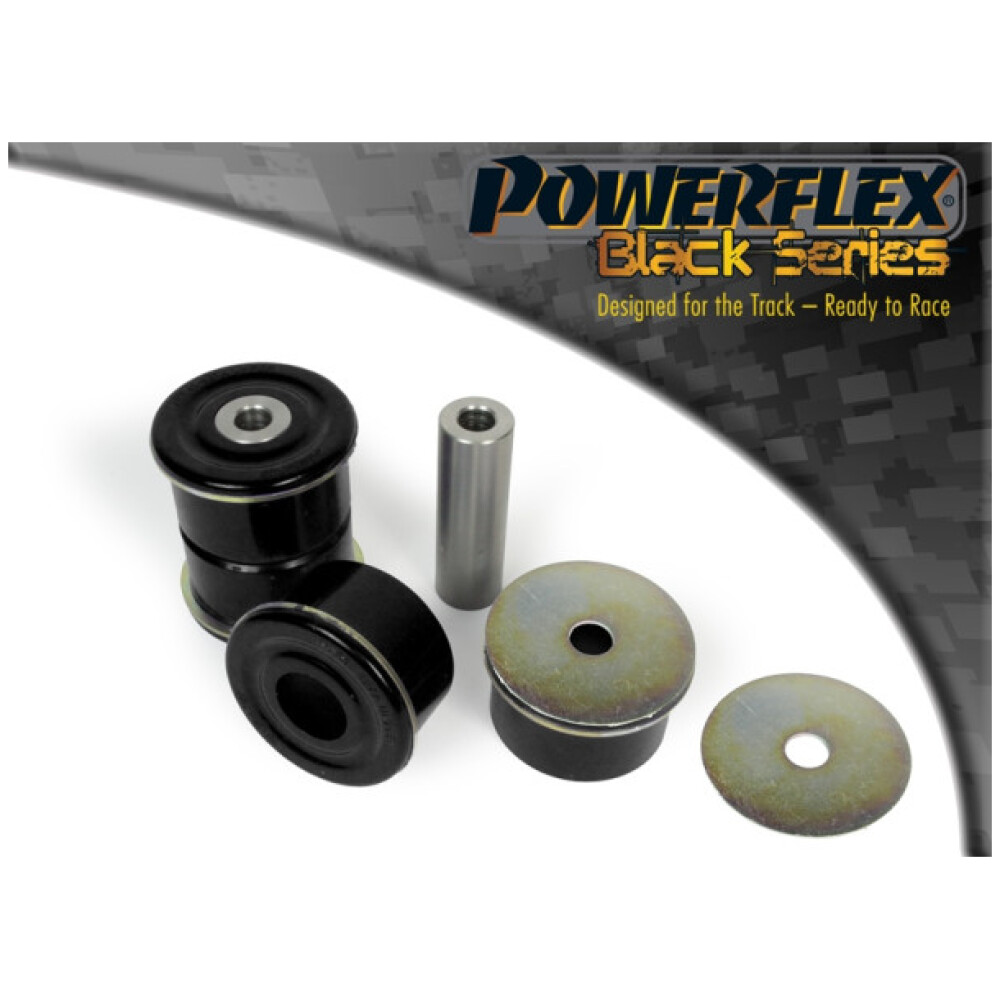 Powerflex Audi  S1 8X (2015 in poi)   Boccola di montaggio anteriore del telaio ausiliario posteriore Fig.27 (2) PFR85-827BLK