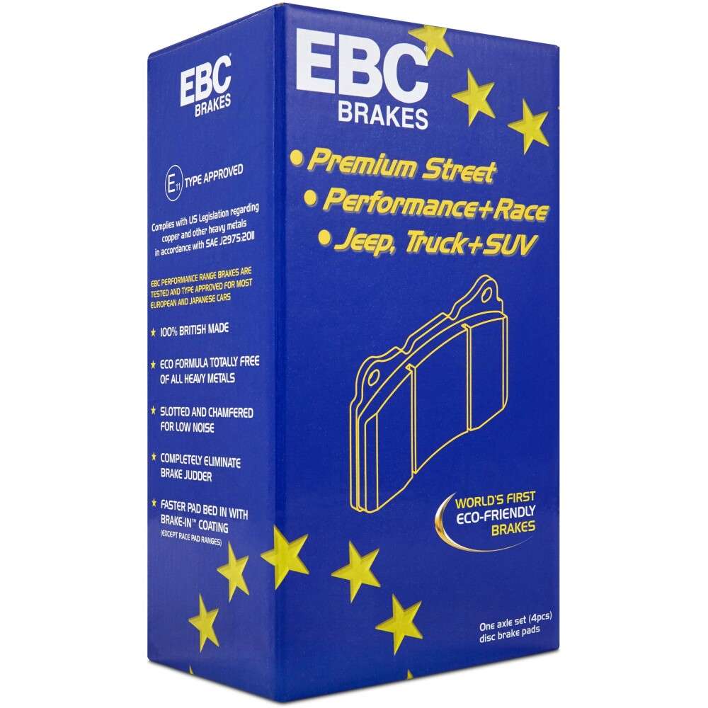 EBC pastiglie freno anteriori Orangestuff mescola racing Subaru BRZ Toyota GT86 DP91884 - immagine 2