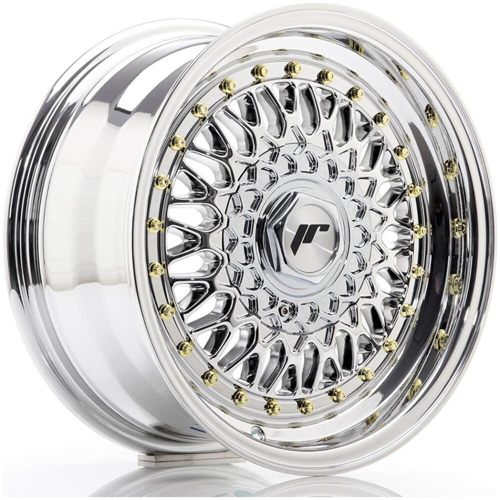 JR Wheels JR9 15x7 ET20 4x100/108 Chrome