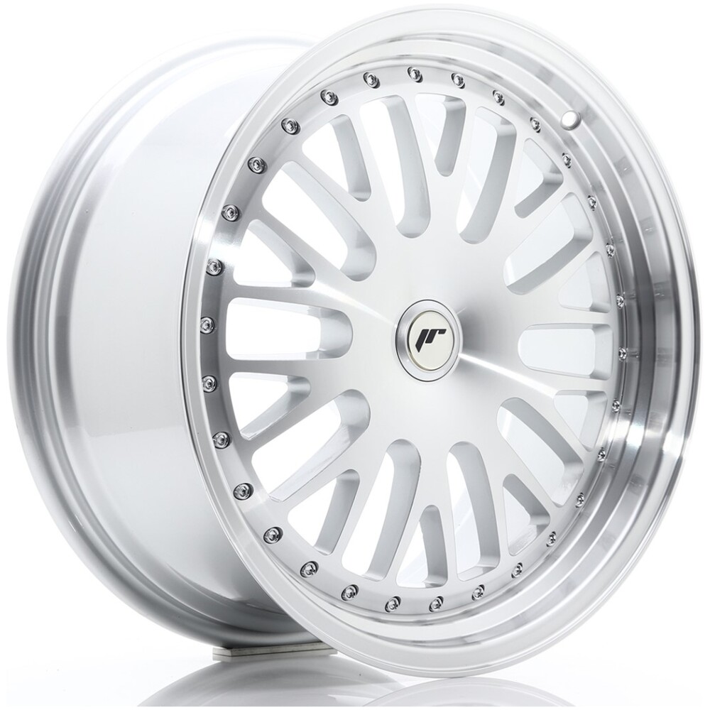 JR Wheels JR10 19x8,5 ET20-35 BLANK Silver Machined Face