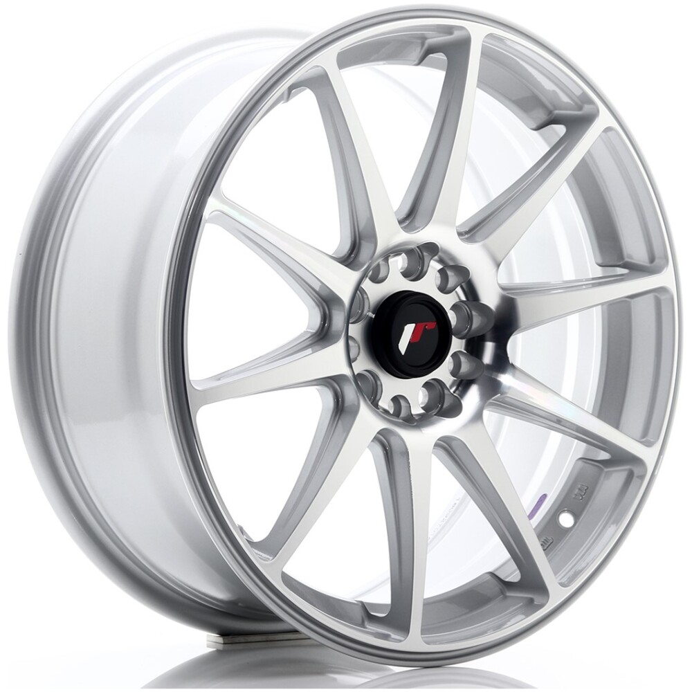 JR Wheels JR11 18x7,5 ET40 5x112/114 Silver Machined Face