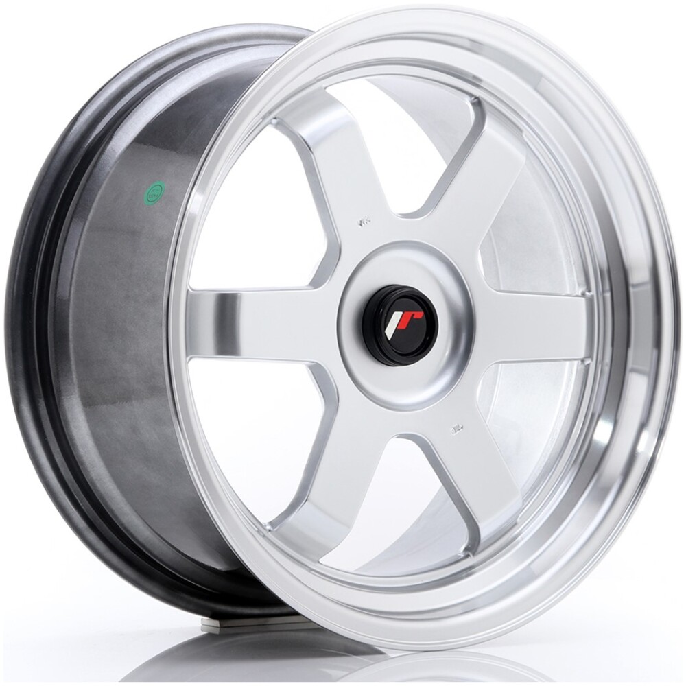 JR Wheels JR12 17x8 ET35 BLANK Hyper Silver