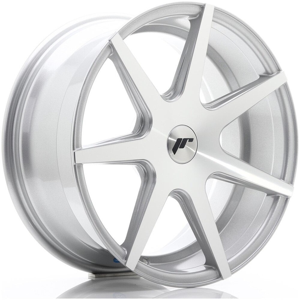 JR Wheels JR20 18x8,5 ET25-40 BLANK Silver Machined Face