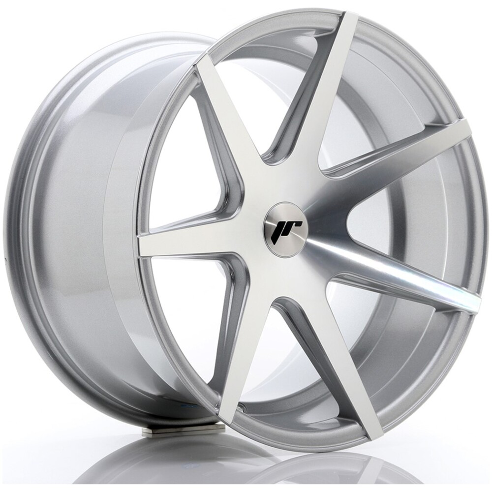 JR Wheels JR20 19x11 ET25-40 5H BLANK Silver Machined Face
