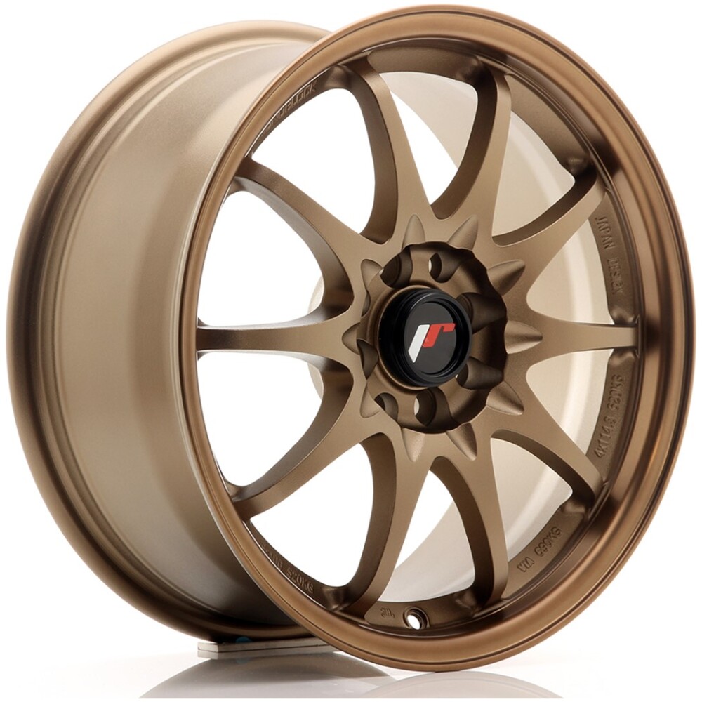 JR Wheels JR5 16x7 ET30 4x100/108 Dark Anodized Bronze