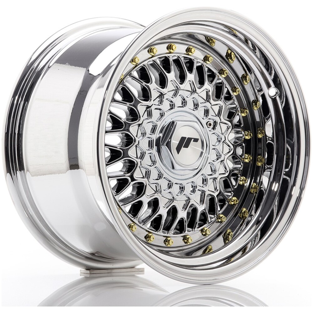 JR Wheels JR9 15x9 ET10 4x100/108 Chrome