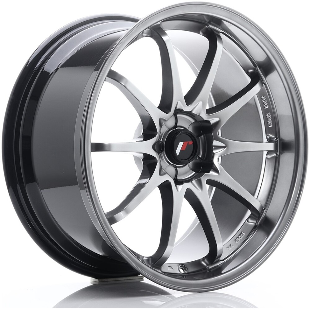 JR Wheels JR5 19x9.5 ET12-36 5H BLANK Hyper Black