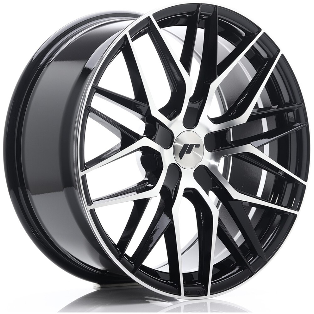 JR Wheels JR28 19x8,5 ET40 5x114,3 Gloss Black Machined
