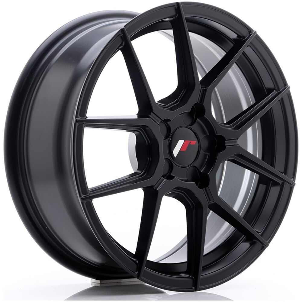 JR Wheels JR30 17x7 ET20-40 5H BLANK Matt Black
