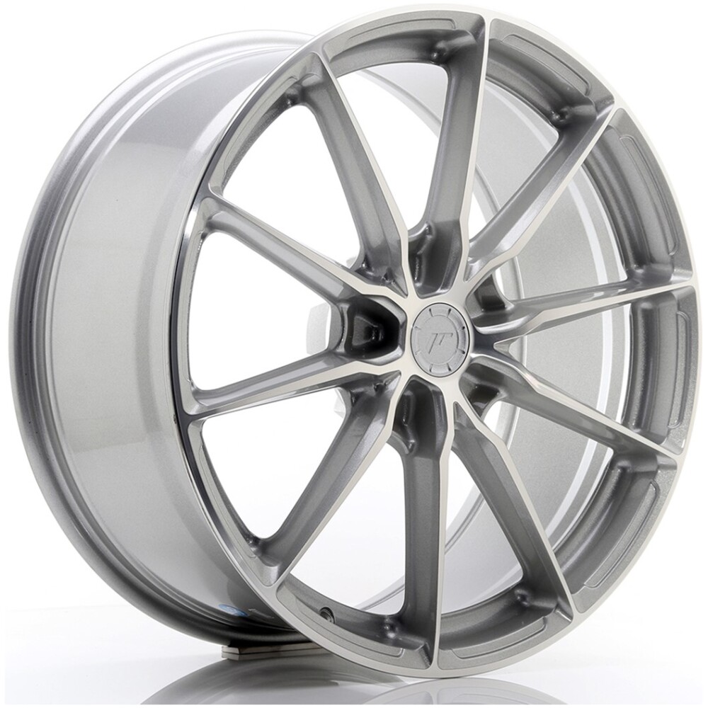 JR Wheels JR37 20x9 ET20 5x120 Silver Machined