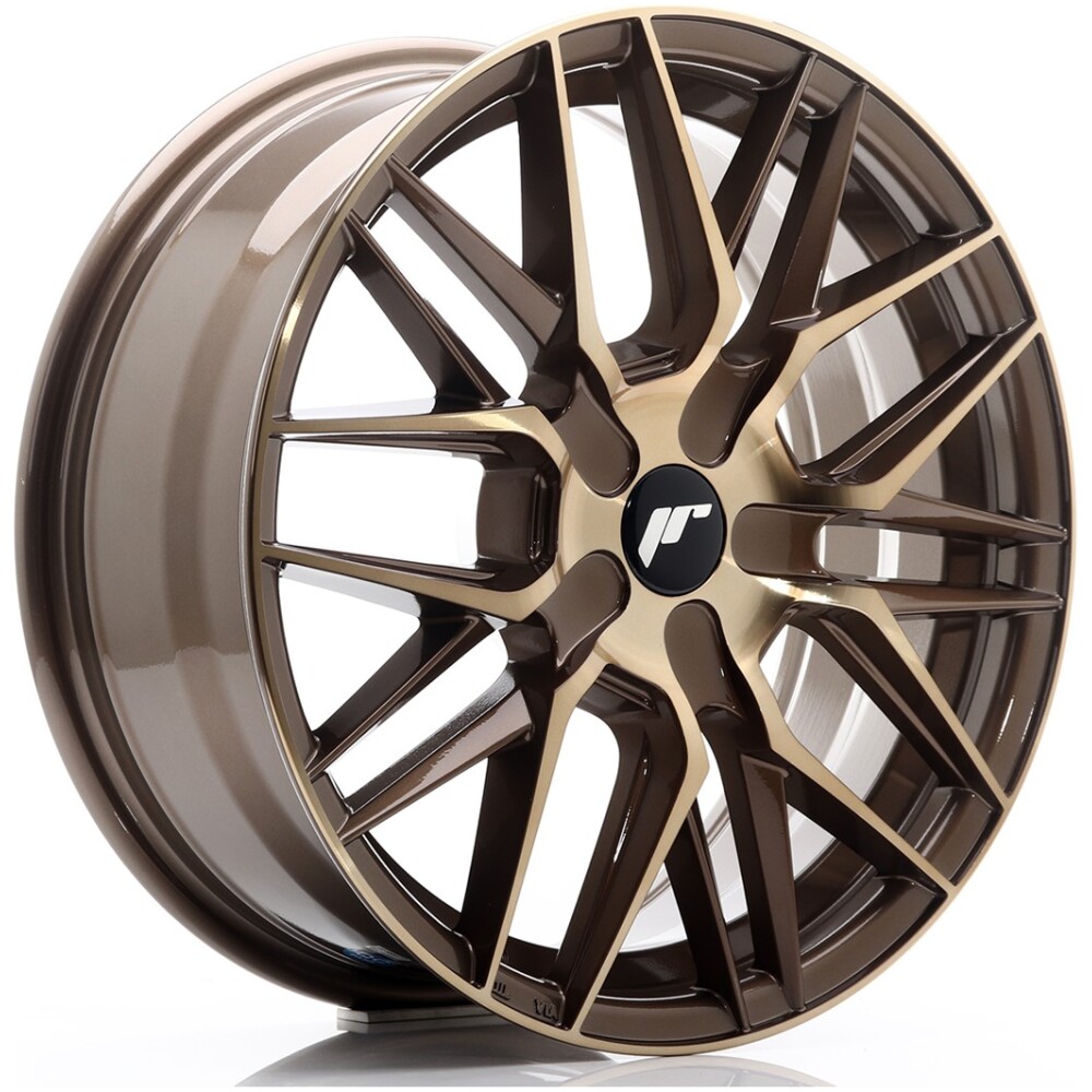 JR Wheels JR28 17x7 ET20-45 BLANK Platinum Bronze