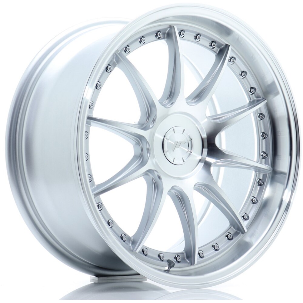 JR Wheels JR41 18x8,5 ET15-35 5H BLANK Silver Machined Face